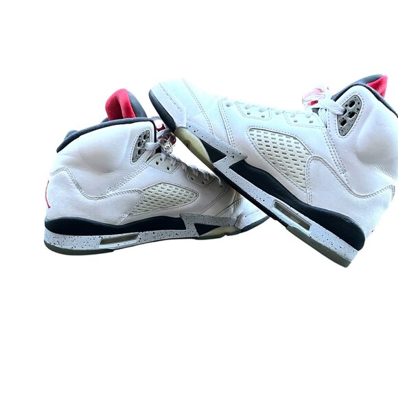 Air Jordan 5 Retro White Cement 2017 Size 9.5 OG Colorway - Picture 3 of 8